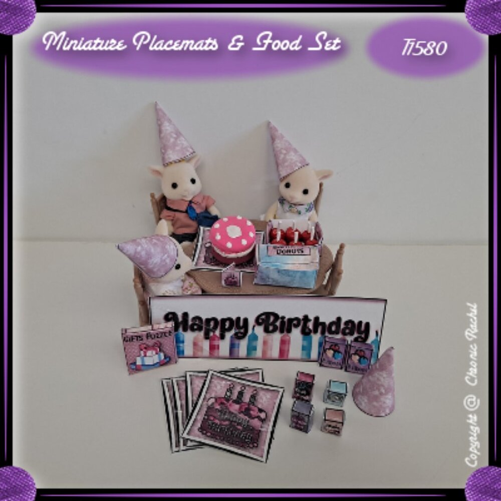 Large Birthday Set - Rose